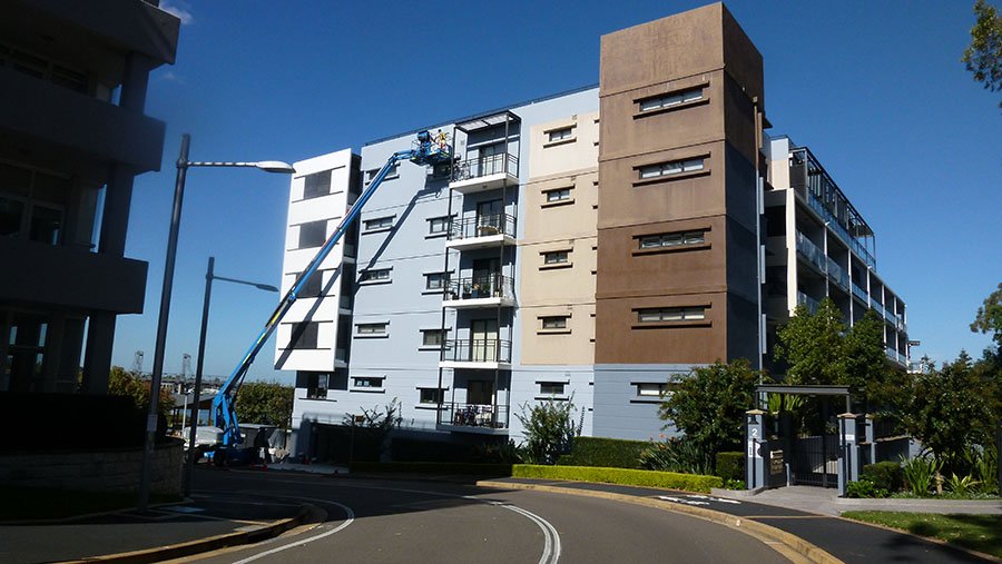 Our Painting of Commercial Building